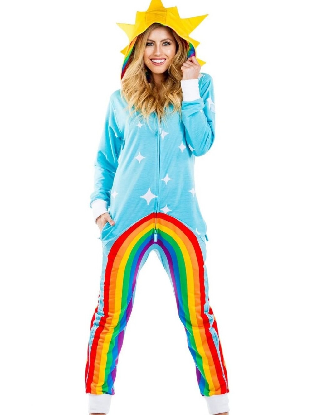 Tipsy Elves Chasing Rainbows Power Stance Costume Size Large